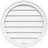 Ekena Millwork 42'' W PVC Wall Vent Cover-43318590