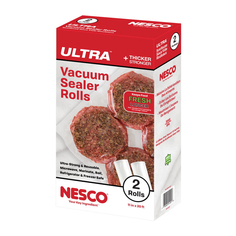 Rouleau Nesco HD contre, 11 po x 19,7 pi, 2 rouleaux