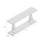 Farrer 70.9'' Solid Wood Console Table-727615443
