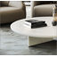 Table basse en marbre naturel exquis pour le salon, rehaussant le luxe et le style