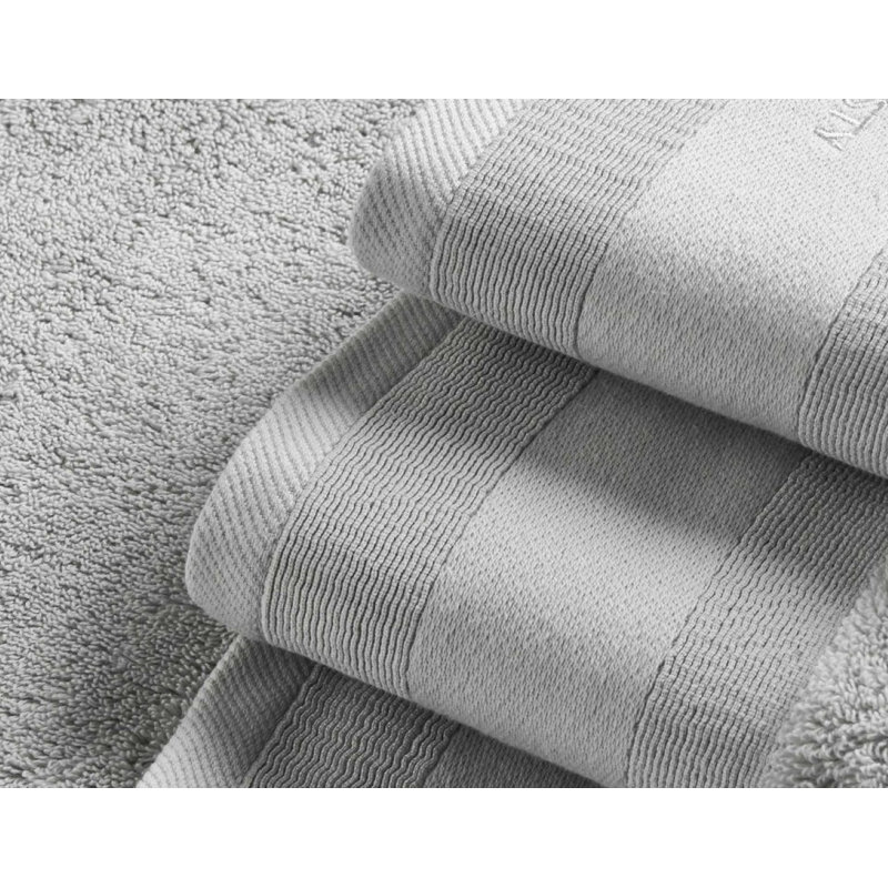 Signature 100% Cotton Hand Towel, Platinum