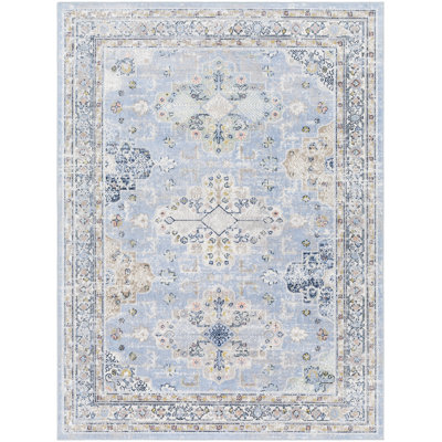 Tapis bleu Omama