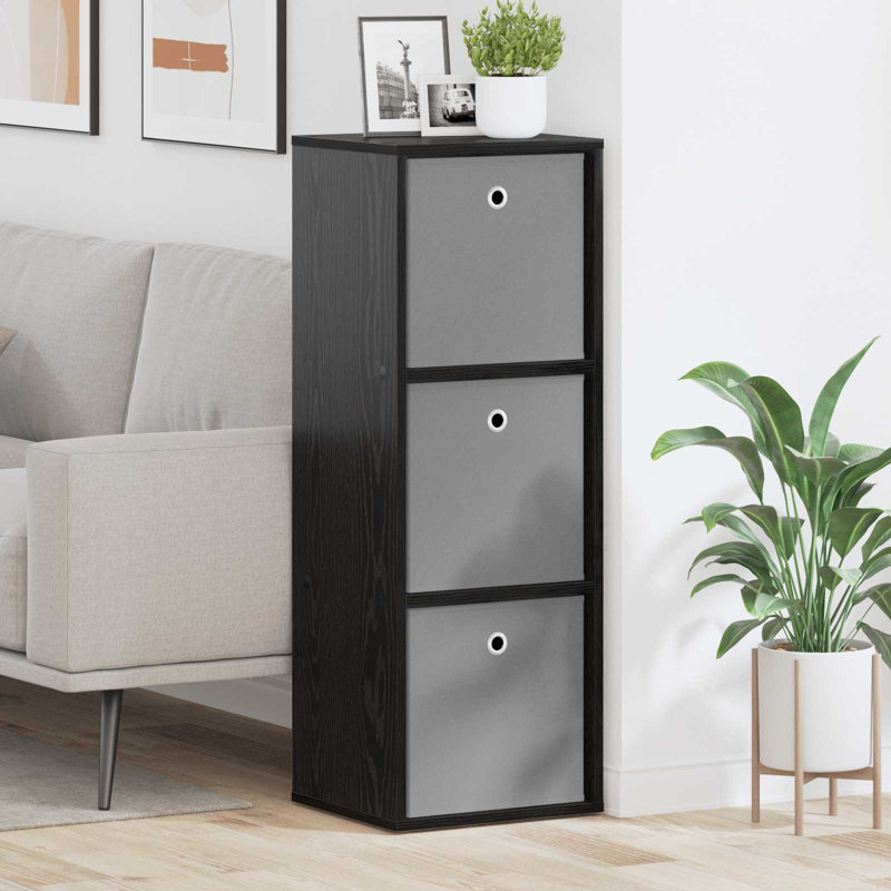 35cm Sideboard, Black Oak