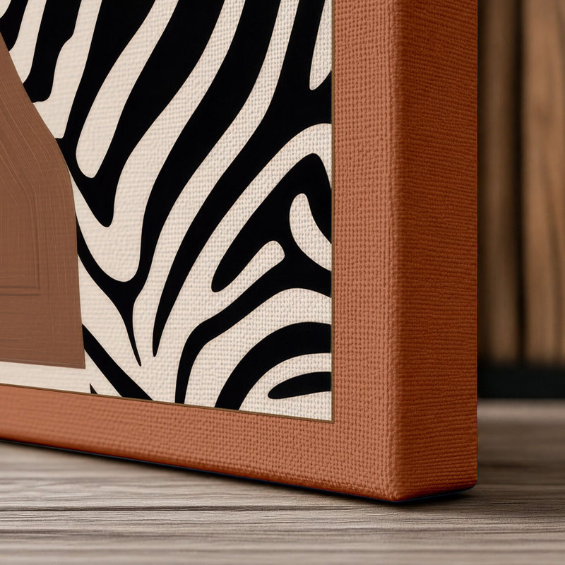 Print, 30x20 - 76.2 x 50.8 cm, Terracotta Border