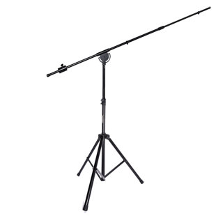 LyxPro 93" Microphone Stand & 76” Arm Boom Stand with Foldable Tripod Legs & Counterweight