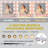 Guram Vanity Set Modern LED Makeup Desk with Mirror, Ten Light Bulbs & Desktop Dazzle Light Adjustable Brightness, 7 Drawers & Stool, Usb Power Outlet-768981267