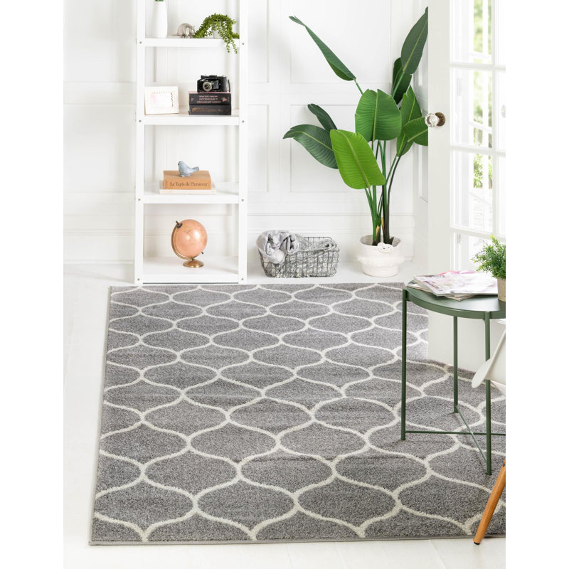 Llanet Geometric Indoor Rug, Rectangle 10' x 14'1"