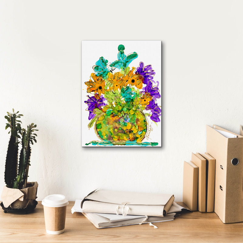 Art mural sur toile Winston Porter «Perfect Harmony» par Lovitude, H 16 po x l 12 po x P 0,75 po