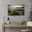 White Horse On Dunes Dramatic Peaceful Serene Horse Coastal Wall Art Print by Ulrike Eisenmann - Wrapped Canvas Print-1689565988