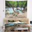 Photographie forêt tropicale paysage tapisserie-28483585