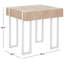 Table de bout de 19,7 po de hauteur