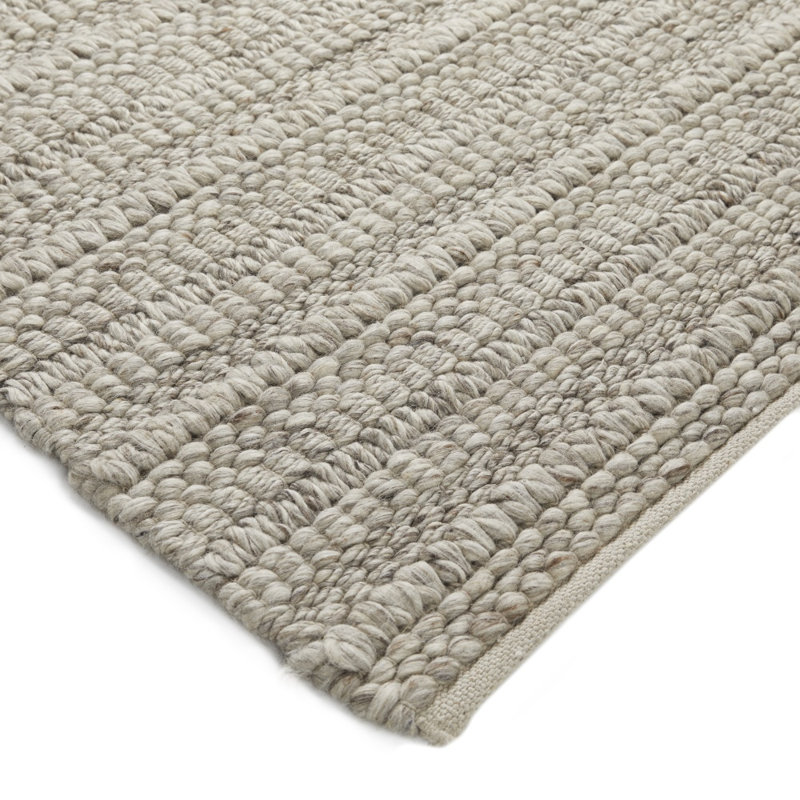 Lilian Striped Wool Area Rug, Rectangle 160 x 230cm