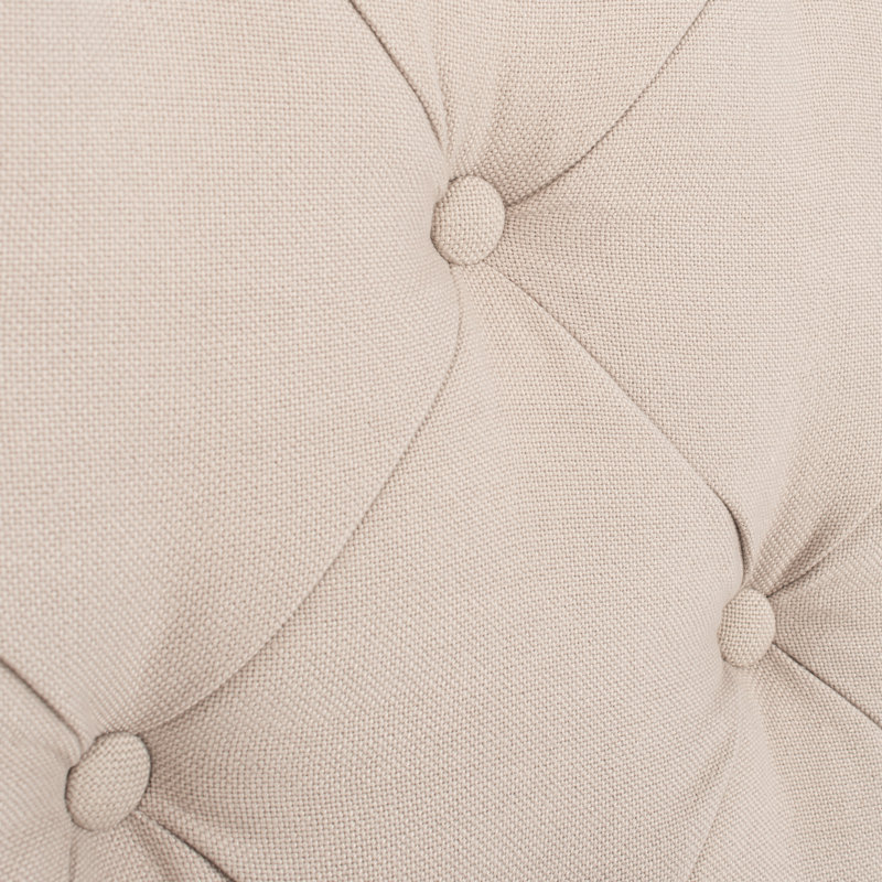 Danile Upholstered Headboard, Queen, Taupe