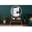 Huldar Glass Flat Wall Mirror
