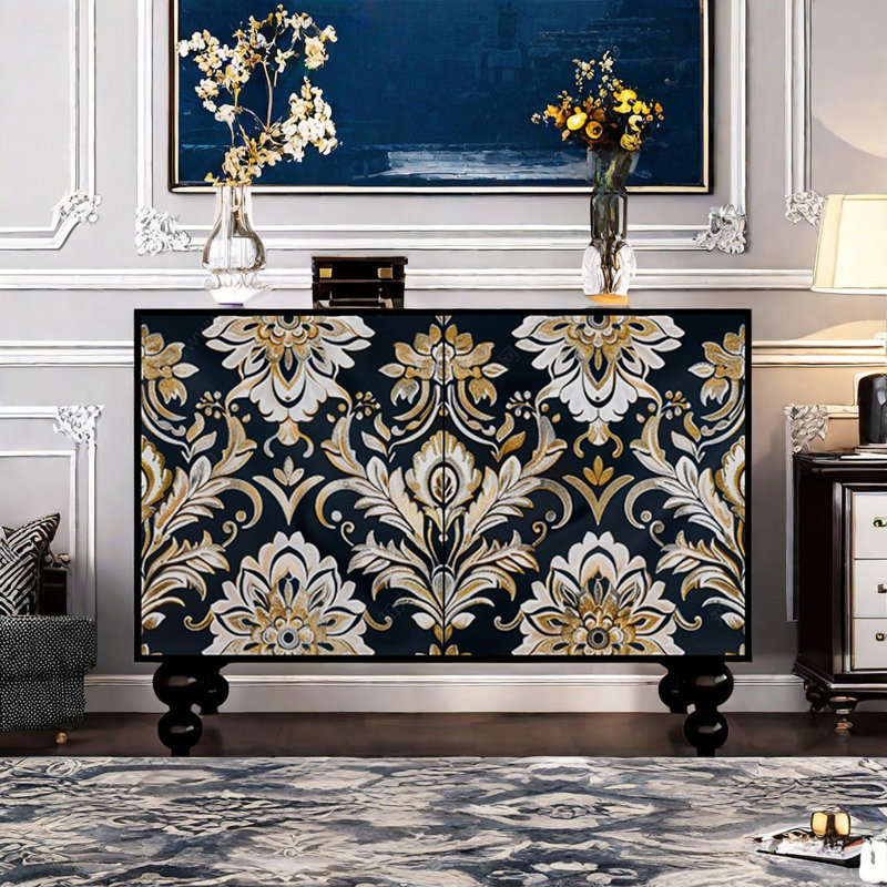 Exquisite And Practical Accent Cabinet