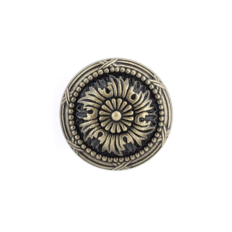 Poignée ronde Expression 1 5/16 po de diamètre, Antique English