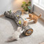 Tunnel pliable en forme de tronc d'arbre, 59 po de long, pliable, pour grands chats, chatons et petits animaux