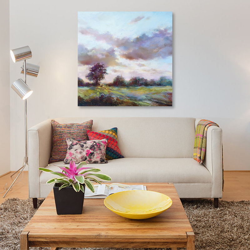 « last respiring of the day », reproduction sur toile, H 12 po x l 12 po x P 1,5 po, Toile tendue, Pas de tapis
