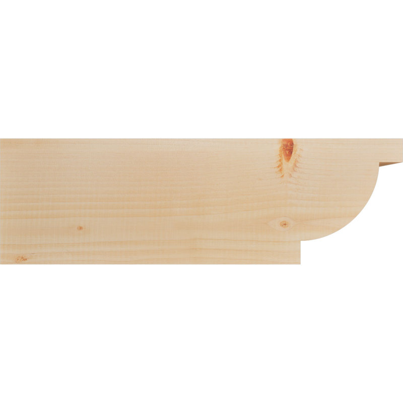 Queue Alpine, Sapin de Douglas, H 8 po x l 24 po x P 3,5 po