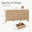 Commode 9 tiroirs Modern - Système de rangement luxueux de 63 po-136959930