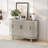 Modern Curved Sideboard 47.2-Inch Decorative Storage Cabinet,Wooden Console Table Coffee Bar Cabinet With 4 Doors And Adjustable Interior Shelves-2143240572