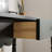 Modern Black Computer Writing Desk With 1 Drawer For Home Office