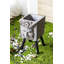 Pot de fleurs statue de dieu grec 11 "x 13" x 22 "avec pieds