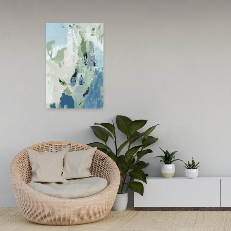 Whispers In Blue Hues I by PI Studio - Wrapped Canvas Print, 60.96cm H x 40.64cm W