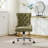 Furniture Office Chair,Modern Chenille Upholstered Tufted Button Home Office Chair With Chrome Metal Base,Adjustable Desk Chair Swivel Office Chair (Gray)-124875992