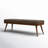 Luca Full-Grain Italian Genuine Leather Bench-530442445