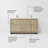 Lafarre 60 in W x 20 in D Double Bath Vanity and Top-324867274-324867277