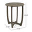 TABLE À BOIS 27,5 po