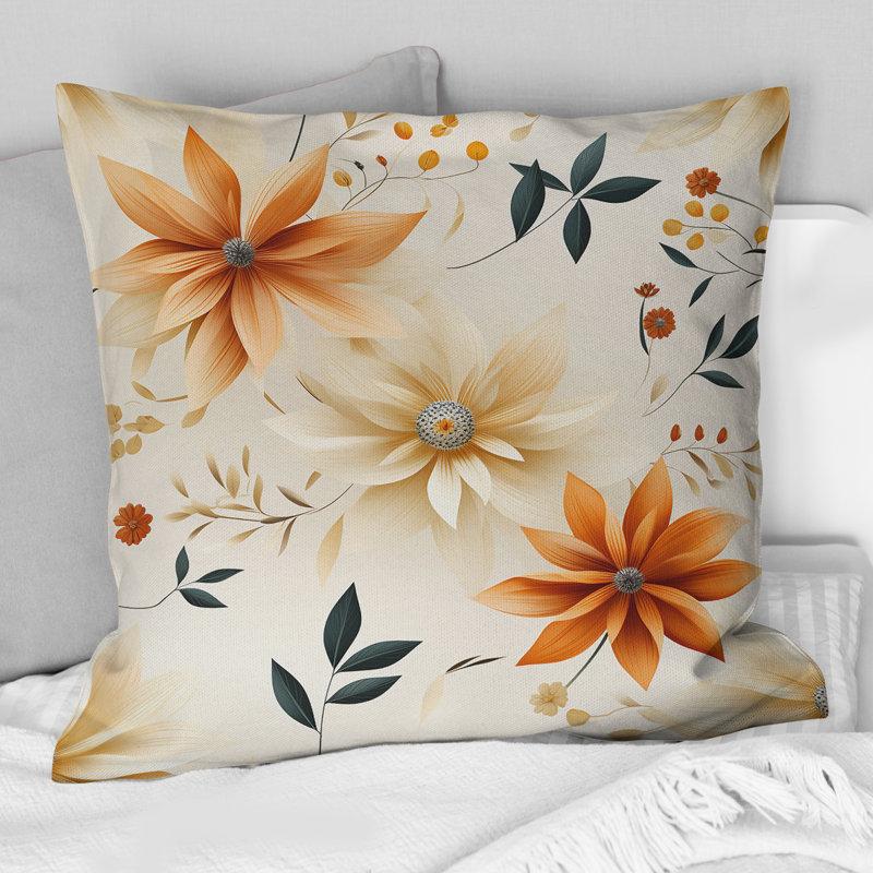 Coussin Earthy Mandala Boho, H 16 po x l 16 po