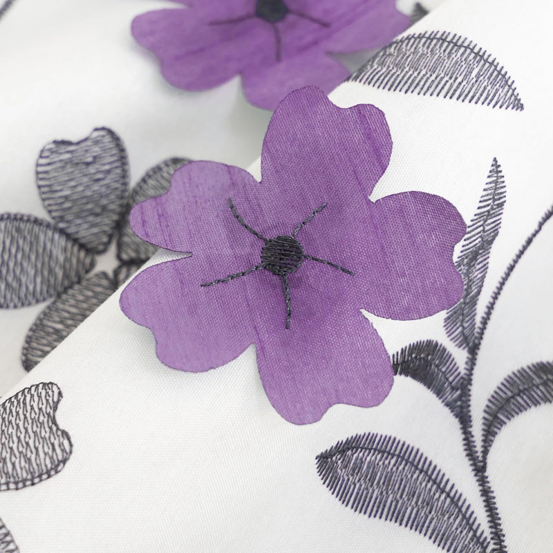 Heimbach Room Darkening Curtain Single Panel, Purple, 50" W x 96" L
