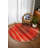 Susan Red Oriental Machine Printed Cotton Polyester Area Rug-933038151