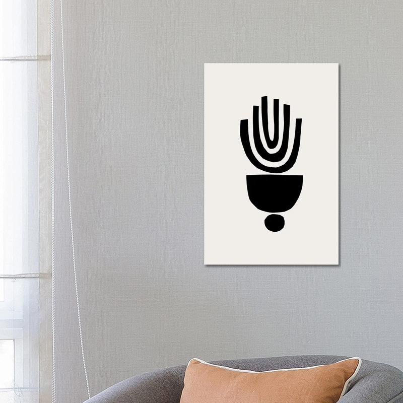 Wisk by EnShape - Wrapped Canvas Gallery-Wrapped Canvas Giclée, 66.04 cm H x 45.72 cm W x 1.91 cm D