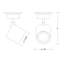 Kronn 1-Light Dimmable Spotlight-3365965