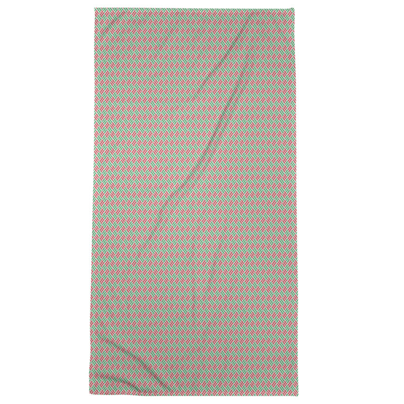 Bath Towel, Green, Poly/Cotton