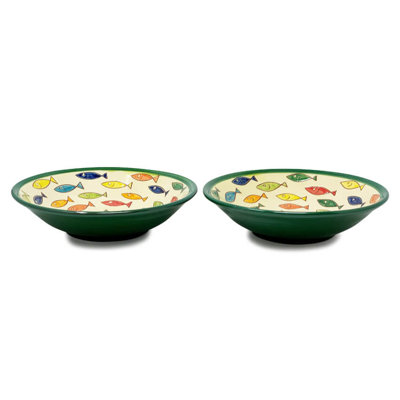 Persephone 23cm Handmade Pasta Bowl