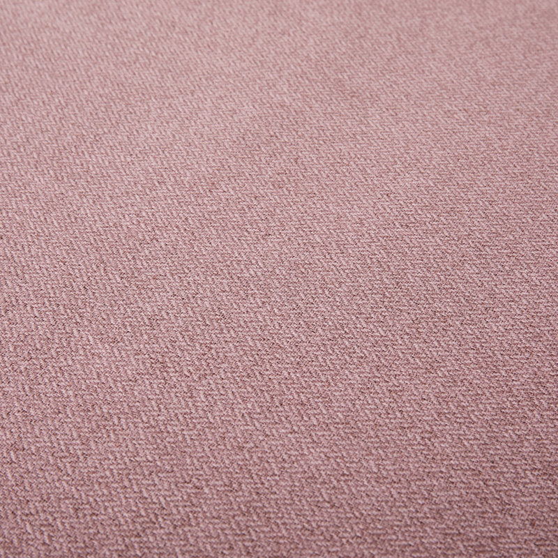 Linen Blend Blackout Curtain Panel Pair, 117cm Width x 137cm Drop, Blush