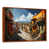 Brown Floater Framed