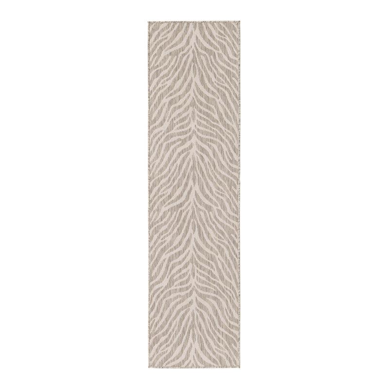 Tullyrusk Animal Print Indoor / Outdoor Rug, Runner 2' x 7'10"