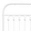 Vidaxl Bed Frame with Metal Headboard-101310379-101310393