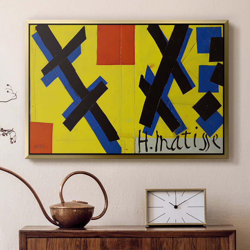Conception de la couverture de Matisse: His Art and His Public, 1951 - Henri Matisse, toile tendue avec châssis, 16 x 24