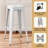 Winfred Counter Stool with Metal Frame-570268151-670668479