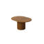 Table de salle à manger ronde extensible en bois
