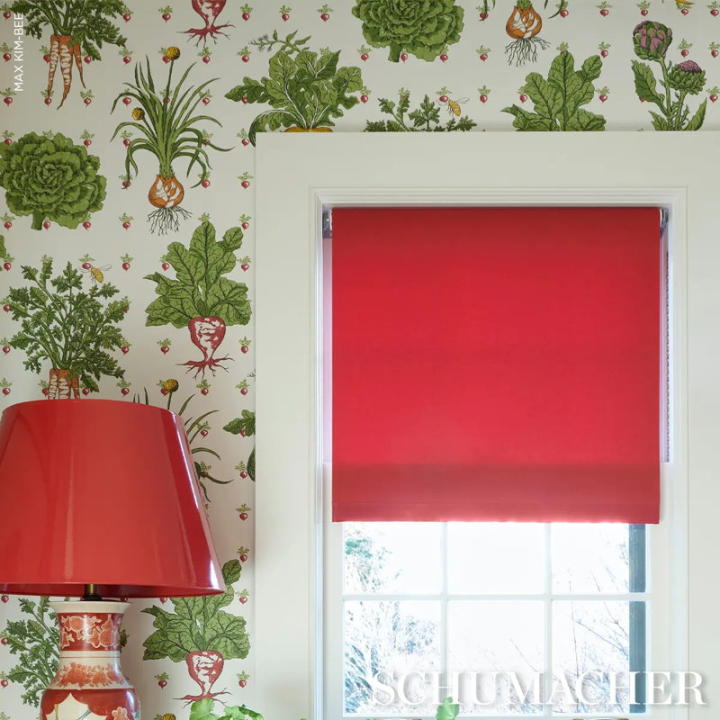 Green Grocer Wallpaper, Green