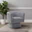 Fauteuil d'appoint pivotant Diamond Stitched-2642868