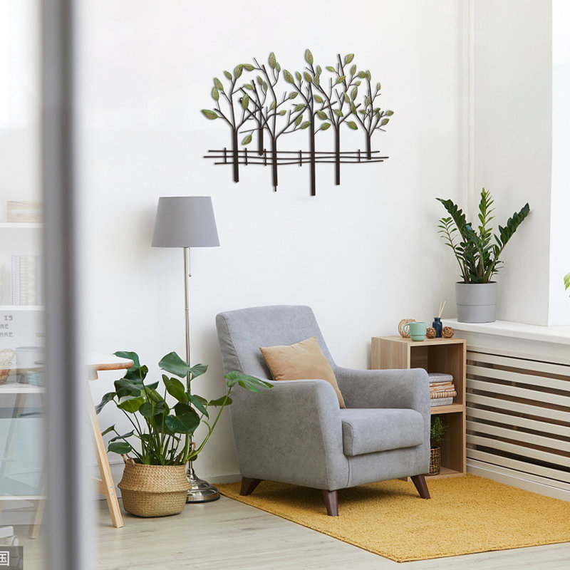 Handmade Traditional Landscape & Nature Wall Decor on Metal