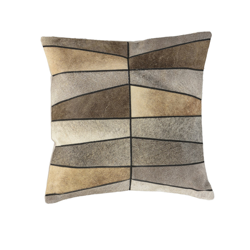 Coussin en cuir